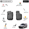 Custom Molded Rubber Floor Mat for Opel Combo 2001-2011 Black