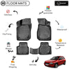 Custom Molded Rubber Floor Mat for Opel Corsa B 1993-2000 Black