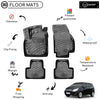 Custom Molded Rubber Floor Mat for Opel Meriva B 2010 - Up Black