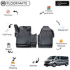 Custom Molded Rubber Floor Mat for Opel Vivaro 2019 - Up Black