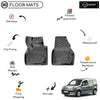 Custom Molded Rubber Floor Mat for Renault Kangoo VAN 2007-2014 Black