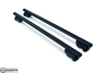 Black Fit For Ford Transit Courier Top Roof Rack Cross Bars Rails Lockable 2014-