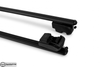 Black Fit For Lada 111 SW Top Roof Rack Cross Bars Rails Lockable 1998-