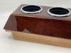 Mercedes W124 Compatible Walnut Color Center Console Cup Holder