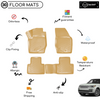 3D Molded Interior Beige Car Floor Mat for Land Rover Vogue 2013 - Up