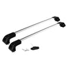 Strong Roof Rack Cross Bars for Suzuki Vitara 2015 - Up Silver