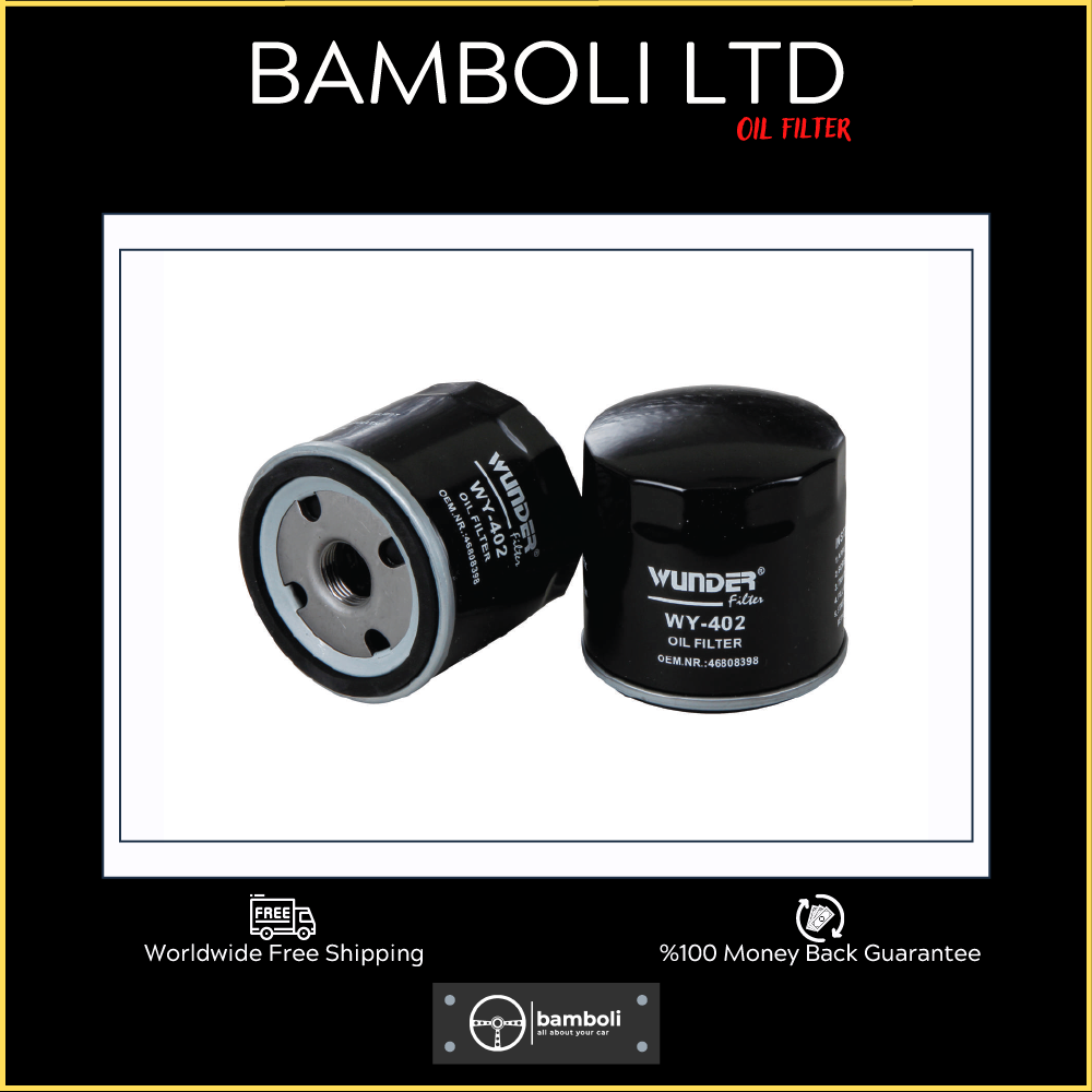 Bamboli Oil Filter For Alfa Romeo 156 1.6 16V 60621830