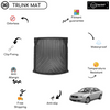 Vehicle Specific Rubber Trunk Mat Cargo Liner for Audi A6 C5 1997 - 2004