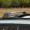 Strong Roof Rack Cross Bars for Peugeot 508 Sw Estate 2011 - Up Silver