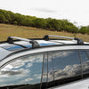 Strong Roof Rack Cross Bars for Audi A6 C7 Avant 2012 - Up Silver