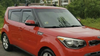 Kia Soul 2014-2019 Compatible Black Roof Rack Cross Bars