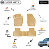 3D Molded Interior Beige Car Floor Mat for Opel Vectra C