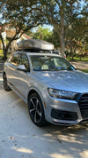 Audi Q7 2015-2021 Compatible Black Roof Rack Cross Bars