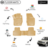 3D Molded Interior Beige Car Floor Mat for Range Rover Sports 2005 - 2012