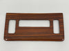 Mercedes W123 C123 S123 Compatible Zebrano Color Wood 8 Buttons Climate Panel Trim Frame