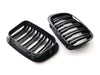 ABS Plastic Front Grills For BMW 3 Series E46 M Black