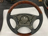 Mercedes W220 S Class Walnut Veneer Steering Wheel 1999-2005