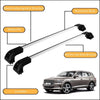 Strong Roof Rack Cross Bars Fits For Genesis GV80 2021-2023 Silver Color