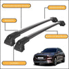 Strong Roof Rack Cross Bars for Genesis GV70 2022-2023 Black 2 cross bar