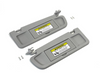 Interior Sunvisor Sun Visors Set for Honda Civic 2006-2011 83230-SNA-A01ZA Gray