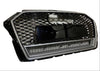 ABS Plastic Front Grills For AUDI A3 2016-2020 RS3 Style