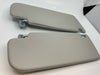 Volkswagen Bora 1998-2005 Interior Vinyl Sunvisor Gray Pair LHD