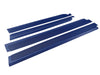 Door Sill Plate Rubber Protector Cover for Mercedes Benz W109 280 SEL 300 SEL 4 PCS Dark Blue