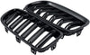 ABS Plastic Front Grills For BMW 3 Series F30 M3 Style Piano Black