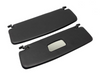 Interior Sunvisor Pair LHD for Opel Manta A Black Color