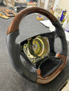 Mercedes Benz AMG look W124 W210 W208 W140 R129 STEERING WHEEL Burl Wood Walnut