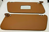 Mercedes W109 Sel 300S 300Sel Sunvisor Interior Sun Visor Mirror Cognac Pair