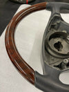 Mercedes W208 CLK Facelift 2000-2003 Compatible Walnut Veneer Steering Wheel 2000-2003