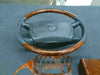 Mercedes W126 C126 560SEC Compatible Wood Trim Set With Steering Wheels Set