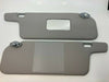 Mazda 323 1990-1997 Interior Vinyl Sunvisor Gray Pair LHD