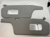 Mazda 323 Familia 1998-2001 Interior Vinyl Sunvisor Gray Pair LHD