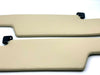 Sunvisor Sun Visors set with bracket for Porsche 914 1969-1976 Cream LHD