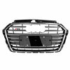 Audi RS3 2016-2020 Compatible Silver Front Grill Center Honeycomb Mesh