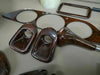 Mercedes W126 500SE 500SEL 280SE Compatible Wood Trim Set Wood Dashboard