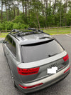 Audi Q7 2015-2021 Compatible Black Roof Rack Cross Bars