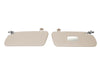 Mercedes 230 SL 250 SL 1963-1971 W113 Pagoda Ivory Sunvisors (Pair) With Clips