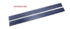 Pair Rubber Door Sill Cover Protection For Mercedes-Benz R107 C107 W107 SL Class - Dark Blue 1076860180 1076860280