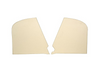 Mercedes Benz W114 W115 Compatible Pedal Side Cardboard Interior Trim Set Of 2 Cream