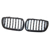 ABS Plastic Front Grills For BMW 3 Series E46 Diamond Style Black