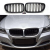 BMW 3 Series E90 Compatible ABS Plastic Front Grills Piano Black