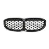 ABS Plastic Front Grills For BMW 1 Series F40 2019-UP Diamond Piano Black