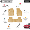 3D Molded Interior Beige Car Floor Mat for Skoda Octavia 1999 - 2004