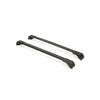 Black Roof Rack & Roof Rail Set For Volkswagen Transporter T6