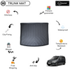 Vehicle Specific Rubber Trunk Mat Cargo Liner for Volkswagen Caddy 2010 - 2015