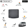 Vehicle Specific Rubber Trunk Mat Cargo Liner for Volkswagen Caddy 2020 - Up