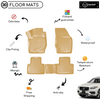 3D Molded Interior Beige Car Floor Mat for Volvo XC-90 2015 - Up